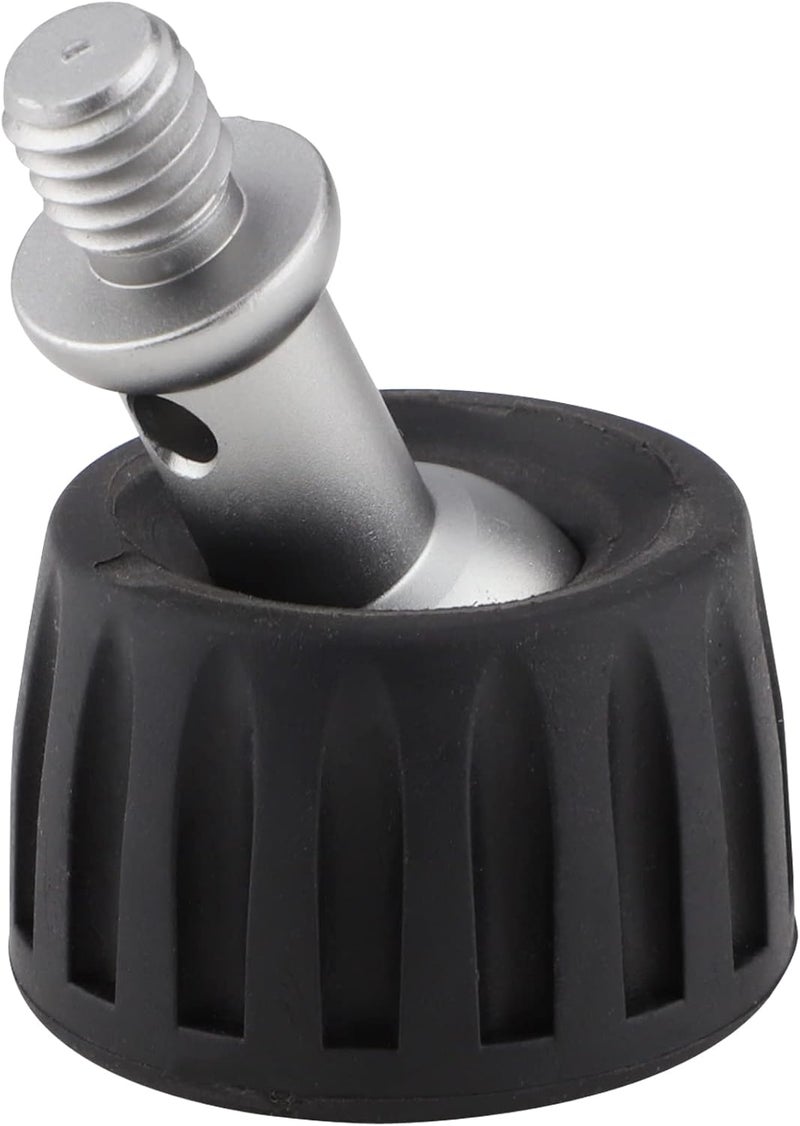Leftfoto Rubber Tripod Feet with 3/8" Screw,for Thread Tripod Foot Width 34mm(3PCS) - Image 1